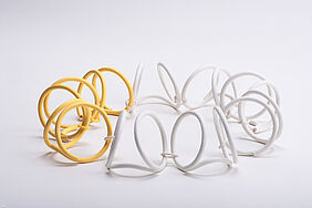 Collier; Kupfer, Kunststoff