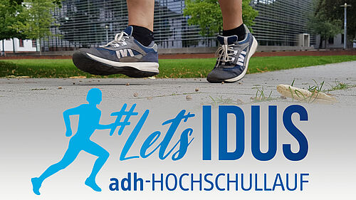 Laufschuhe LAufschuhe auf dem Campus