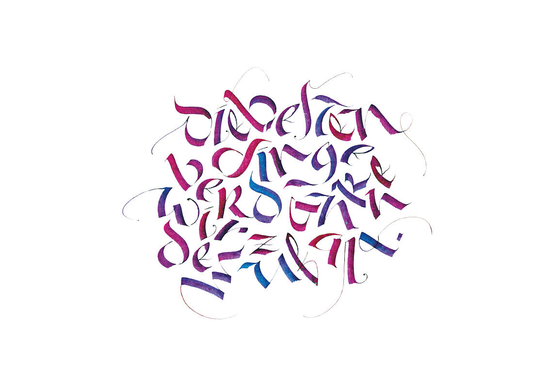 Christian Gätjen: Kalligrafischer Kalender