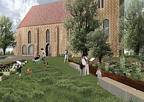  Visualisierung, Gemeinschafts- und Themengarten