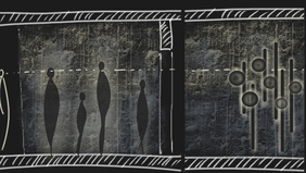 Lichtinstallation von Pamela Constanza Figueroa Cisternas