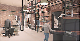 Visualisierung Produktionsraum