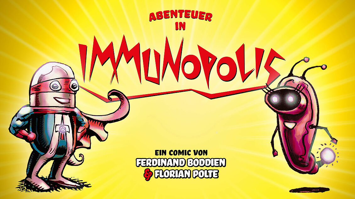 Florian Polte, Ferdinand Boddien: Comic »Abenteuer in Immunopolis«
