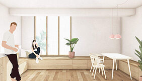 3-Zimmer-Gartenwohnung