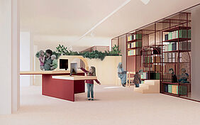 Visualisierung Kinderbibliothek