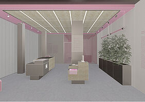 Visualisierung Eingangsbereich