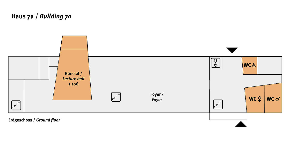 Raumplan Fakultät Gestaltung
