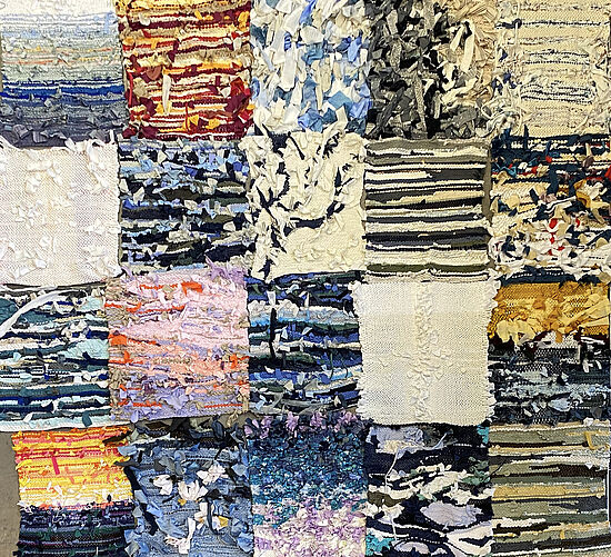 Studierende aus dem 1.und dem 3. Semester Innenarchitektur: Meerstück