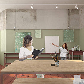 Visualisierung Malwand