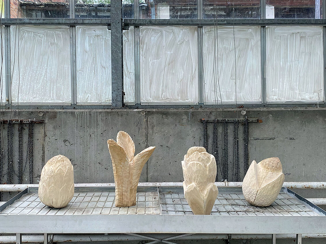 Studierende des zweiten Semesters: Knospung