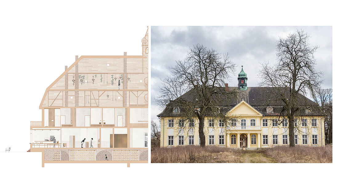 Ava Knauf, Franka Nagel, Anna Nodop, Catharina Rogalla: Schloss Lübzin