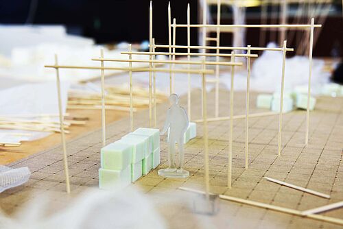 Modell zum Kooperationsprojekt "Common(Re)Constructor"