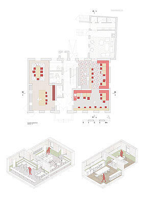 Erdgeschoss - "Offener Treffpunkt für alle"