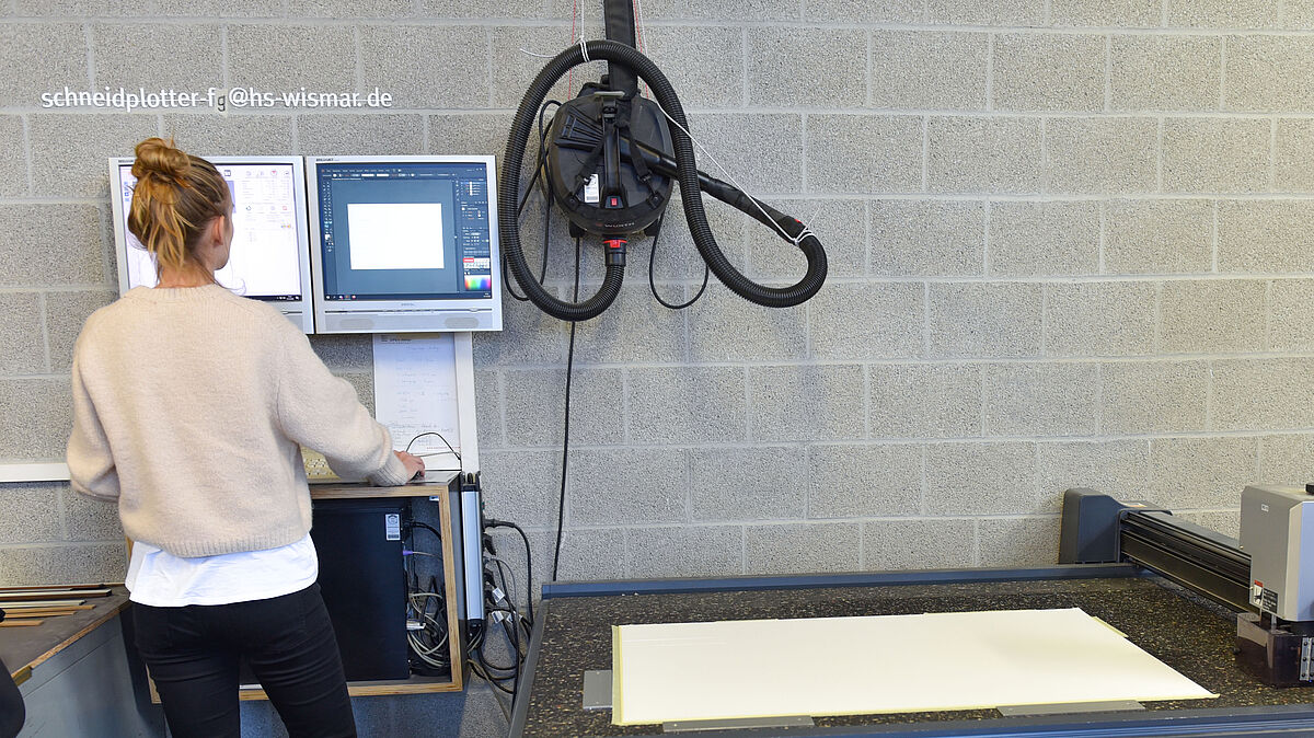 Schneidplotter, Cuttingplotter, gestaltungwismar