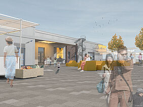 Visualisierung des Theaters am Großen Dreesch