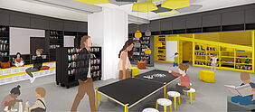 Visualisierung Kinderbibliothek