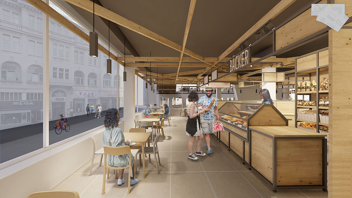 Pauline Jünemann, Jasmin Schnell: MARKTECK - Markthalle Lübeck