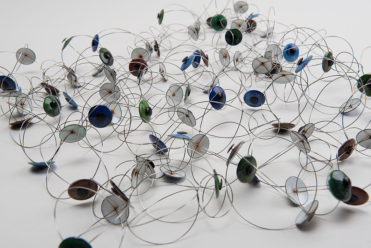 Kupfer emailliert, Edelstahl