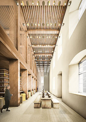 Innenraumvisualisierung Gastronomie