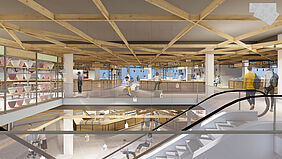 Treppenloch Innenraum