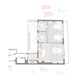Grundriss 8. Obergeschoss