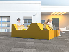 Visualisierung des Theaters am Großen Dreesch