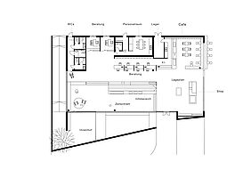 Grundriss Besucherzentrum