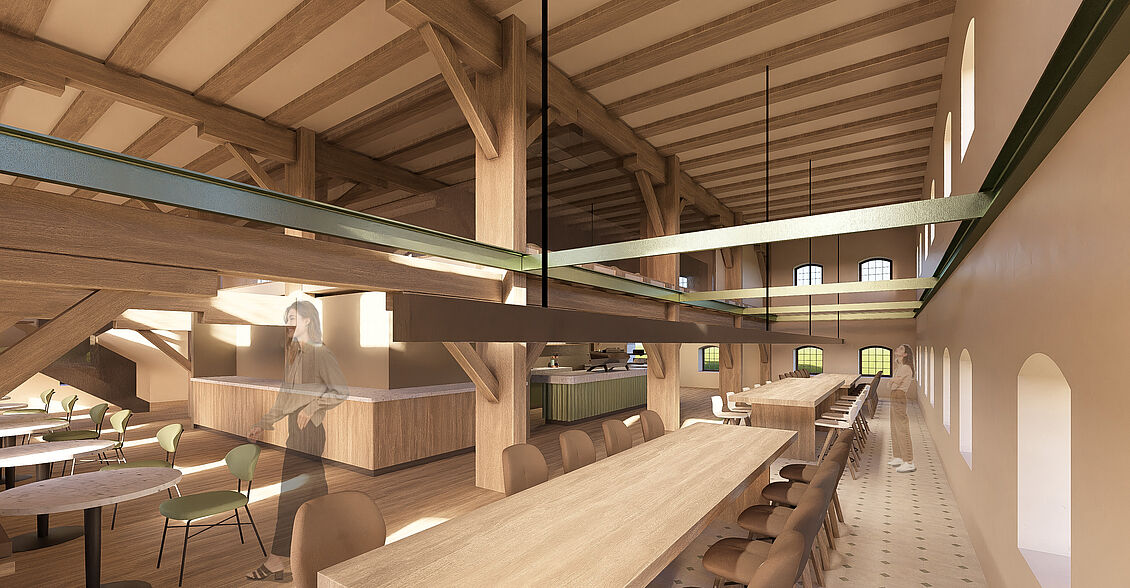 Mathis Lenz und Lorna Track : Kornspeiche