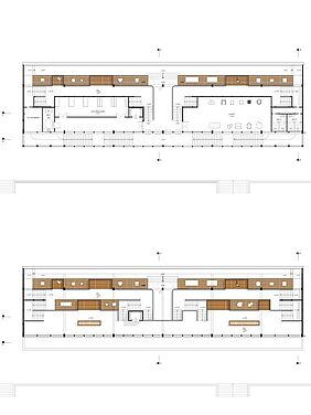Oben Grundriss 3.Rang unten, Unten Grundriss 3.Rang oben