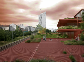 Horizontale Perspektive Horizontale Perspektive