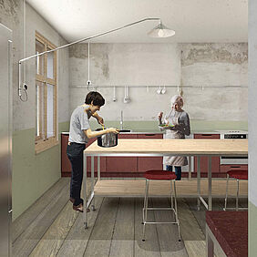 Visualisierung Kochinsel