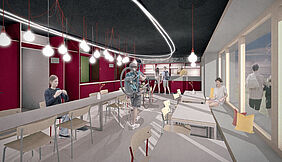 Visualisierung Café