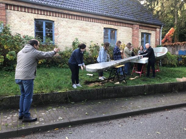 Studierende Gestaltung und Bauingenieurwesen: Die Weisheit mit Löffeln fressen...