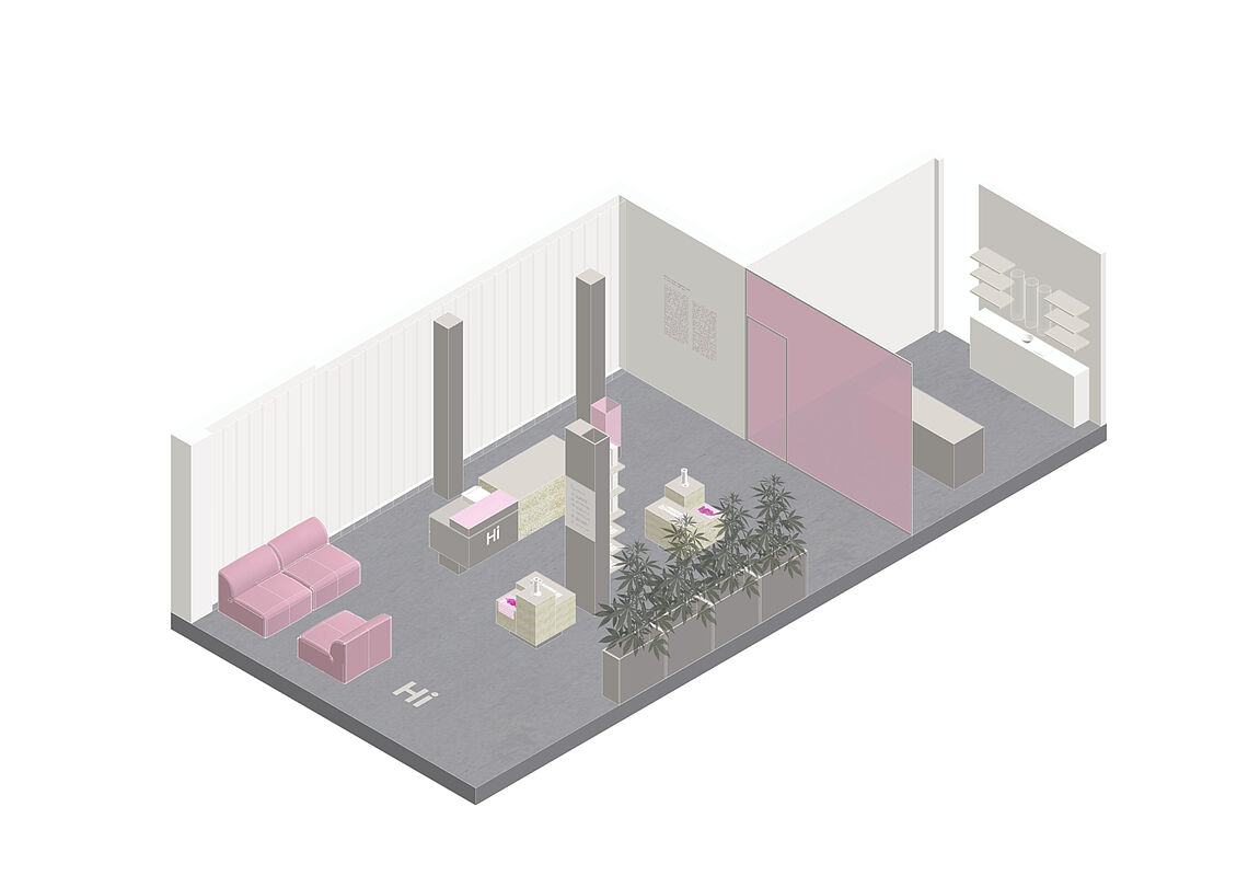 Paula Körner: High End - Transformation der Anker-Apotheke in einen Verkaufsraum